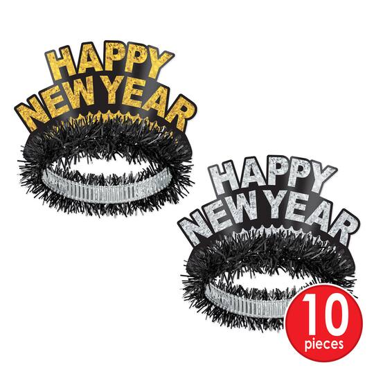 Beistle Silver & Gold New Year Super Deluxe Accessory Kit